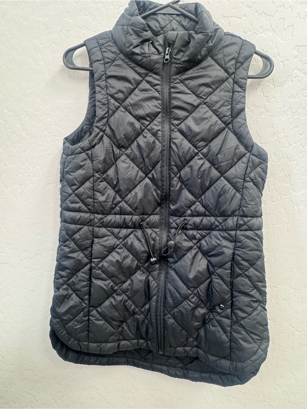 BearPaw Kids Quilted Sleeveless Puffer Vest - Black